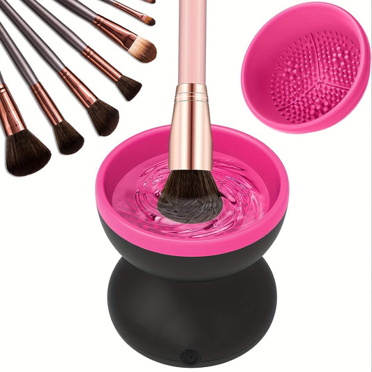 Portable Electric Automatic Deep Clean Makeup Brush Cleaner
