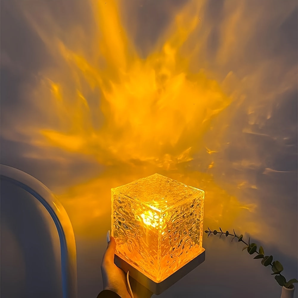 Wave Tesseract Lamp