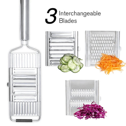 Multi Purpose Portable Stainless Steel Vegetable Slicer Cuts